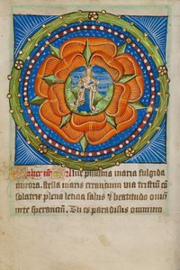Rosario con Virgo Lactans da Unbekannt Unbekannt